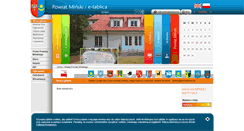 Desktop Screenshot of ogloszenia.powiatminski.pl